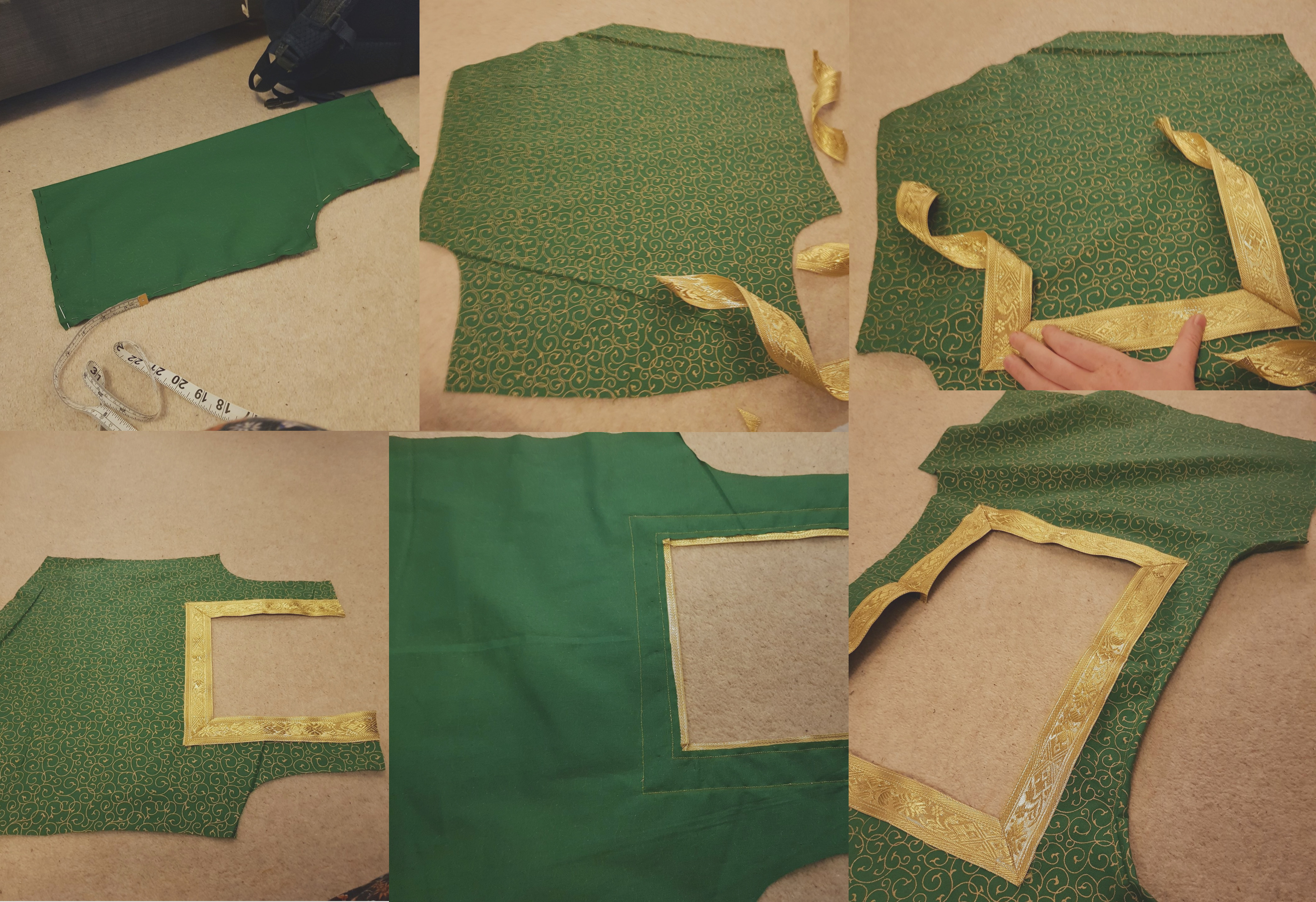 In progress Fiona costume.